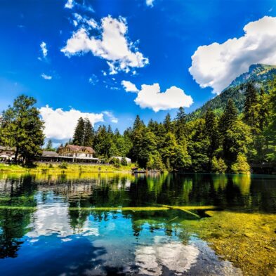 Gornergrat Railway winding up the mountain with stunning views of glaciers and the Matterhorn