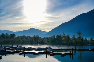 Alpine meadows dotted with wildflowers, nestled between rugged mountain peaks near Furka