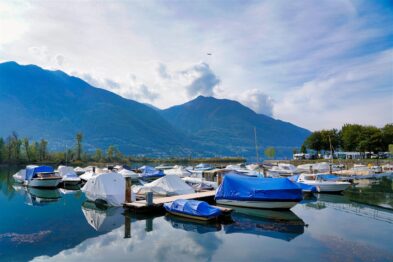 Furka Pass offering a breathtaking view of jagged peaks and the Rhône Glacier below