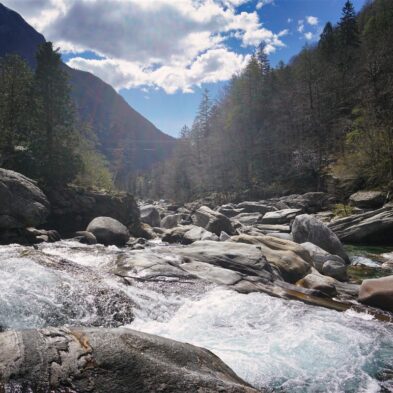 Autumn-colored forests and rolling hills in the Swiss countryside near Basel